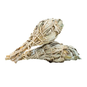 2 x Pacote de salva branca + conjunto Palo Santo 100g