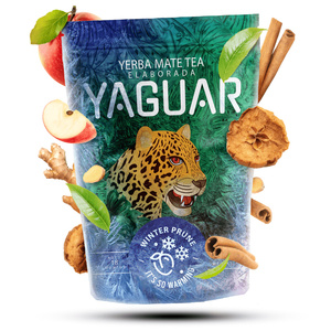 Erva Mate conjunto de inverno de inicial Yaguar Winter Prune 500g