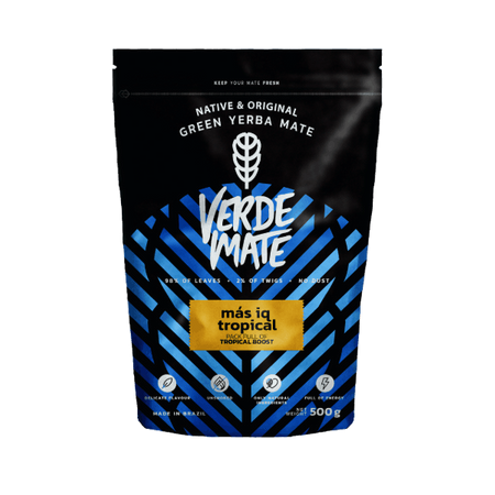 Erva Verde Mate Verde Mas IQ Tropical 0,5kg