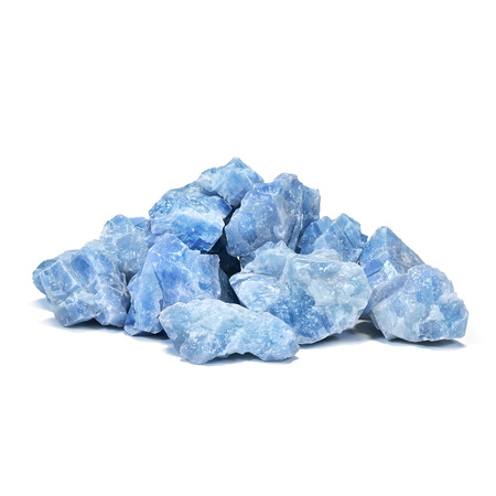 Calcite azul (pedra bruta) 50 g