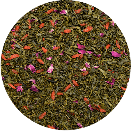 Mary Rose - Chá Verde Strawberry Fields em lata - 50g