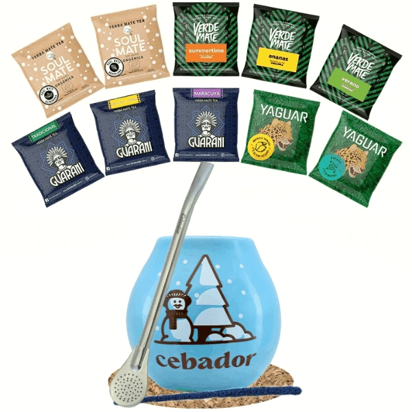 Yerba Mate conjunto de inverno inicial