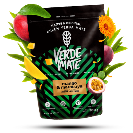 Verde Mate Manga Verde e Maracujá 0.5kg