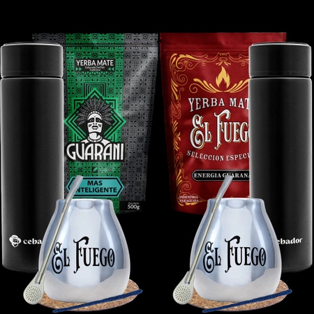 Conjuto de Erva Mate para dois 2x0.5kg Garrafa térmica