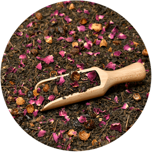 Mary Rose - Chá Pu-erh Rosa em lata - 50 g