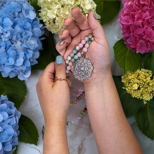 Pulseira / colar Mala – Lotus Flower