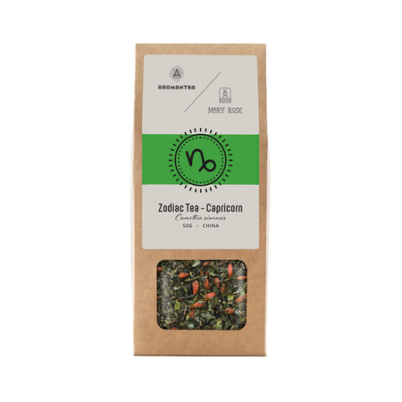 Aromantra x Mary Rose – Chá do Zodíaco – Capricórnio (chá preto) 50 g