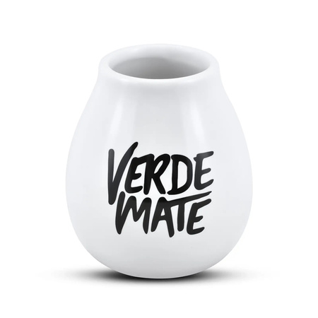 Gourd ceramic white - Verde Mate - 350ml