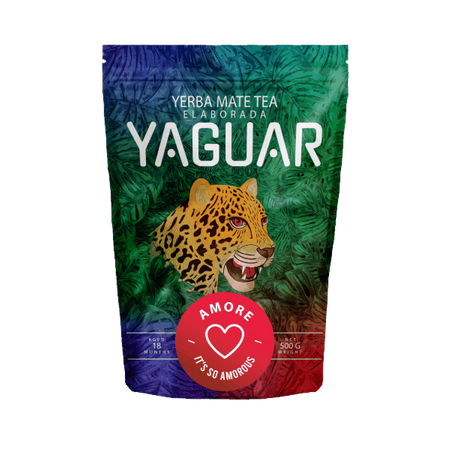 Yaguar Amore 500 g 0.5 kg – Brazilian yerba mate with fruit and herbs