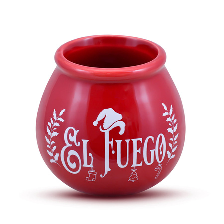 Conjunto de inverno de Erva Mate inicial El Fuego Energia 500g + acessórios