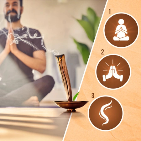 Conjunto de pedras naturais, cristais e incenso - esoterismo, yoga, meditação