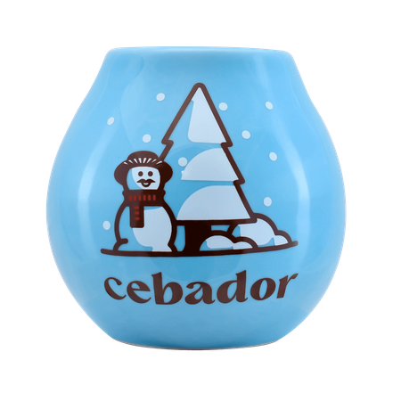 Calabaza de cerâmica - Boneco de neve 350ml