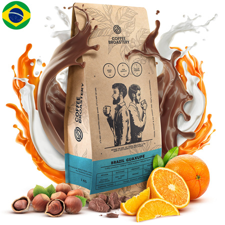 Coffee Broastery - Café em grão inteiro Brazil Guaxupe Premium 1kg