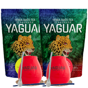 Yerba Mate Set Yaguar Energia 500g + Yaguar Limon 500g