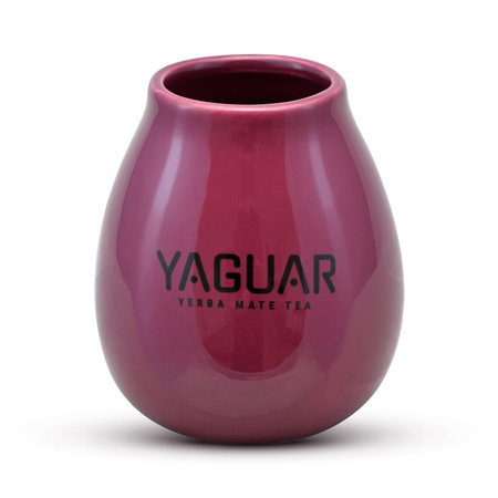 Yerba Mate Calabash Yaguar PREMIUM set for two