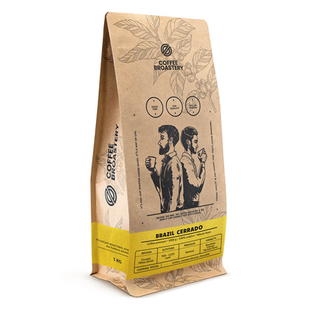 Coffee Broastery - Café em grão inteiro Brazil Cerrado Premium 1kg