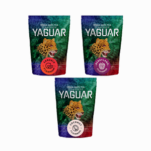 Trio yerba mate Yaguar starter set for beginners