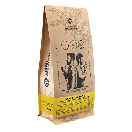 Coffee Broastery - Café em grão inteiro Brazil Cerrado Premium 400g