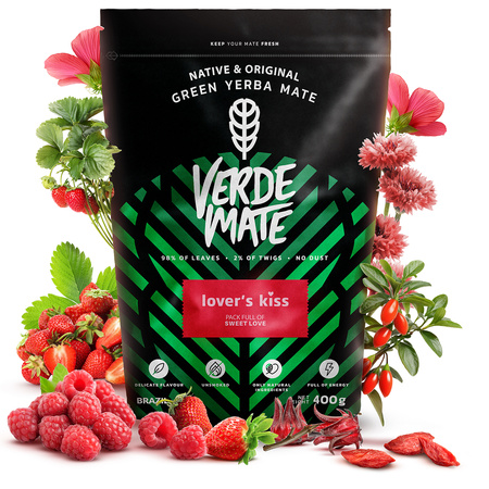 Conjuto de Erva Mate para Casal Verde Mate 400g 0,4kg 2x Calabaza + 2x Bombilla