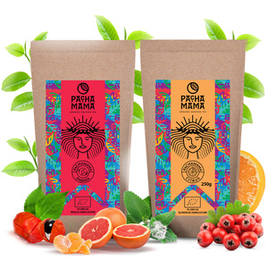 Conjunto inicial de Guayusa Pachamama 2x250g