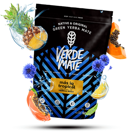 Erva Verde Mate Verde Mas IQ Tropical 0,5kg