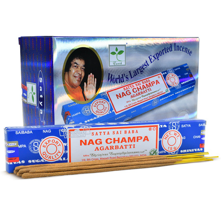 Paus de Incenso Satya – Nag Champa Agarbatti