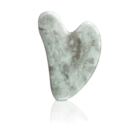 Pedra de massagem Gua Sha - jade