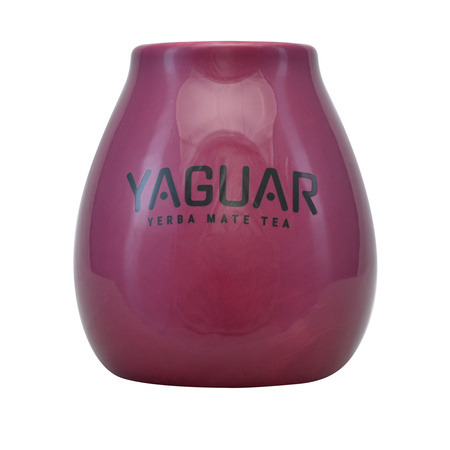 Yerba Mate Calabash Yaguar PREMIUM set for two