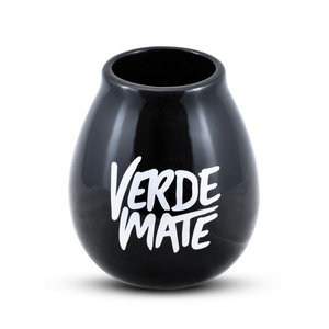 Gourd ceramic black - Verde Mate - 350ml