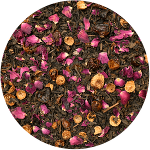 Mary Rose - Chá Pu-erh Rosa em lata - 50 g