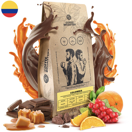 Coffee Broastery - Café em grão inteiro Colombia Medellin Premium 400g