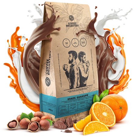 Coffee Broastery - Café em grão inteiro Brazil Guaxupe Premium 400g