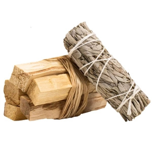 Kit de limpeza salva branca+Palo santo