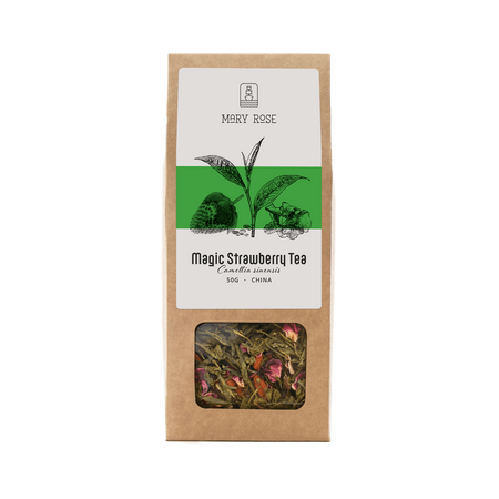 Mary Rose - Chá Mágico de Morango - 50g