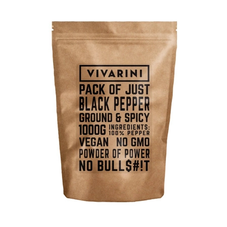 Vivarini - Pimenta preta (moída) 1kg