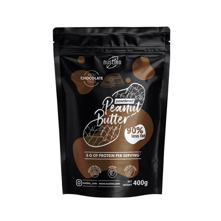 Nustino - Manteiga de Amendoim em Pó - Chocolate 400g