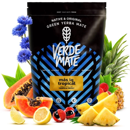 Erva Verde Mate Verde Mas IQ Tropical 0,5kg