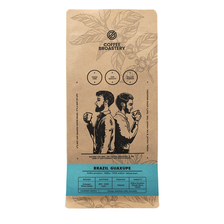 Coffee Broastery - Café em grão inteiro Brazil Guaxupe Premium 400g