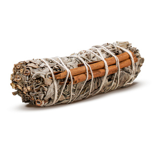 Salva Branca com Canela - Incenso 20-30g (maço)