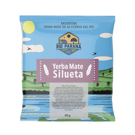 Conjunto de amostras de Erva Mate Rio Parana 7x50g + acessórios